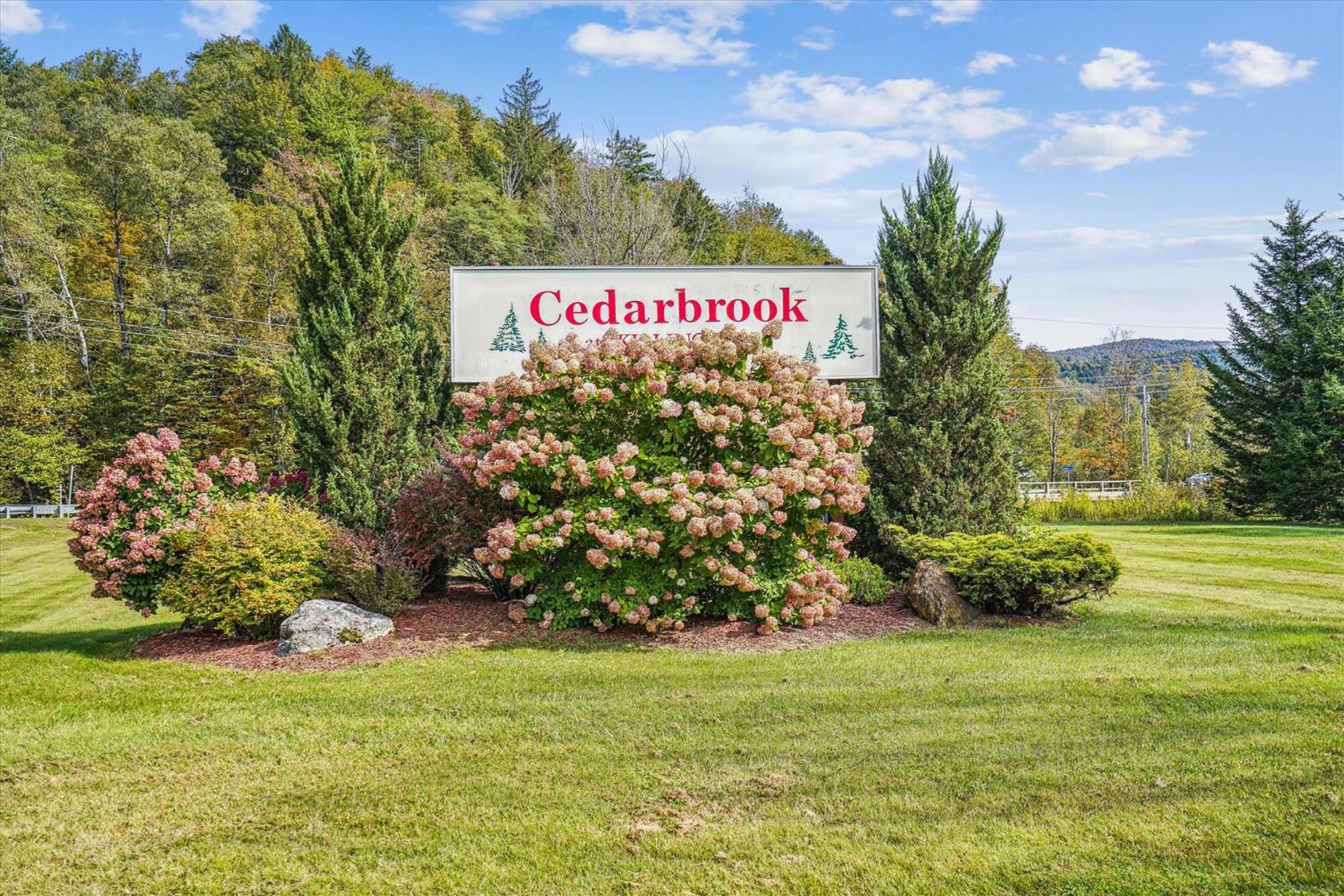 Cedarbrook Queen Suite 108 Killington Exterior photo